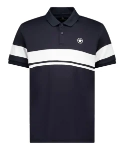 Heren polo blauw