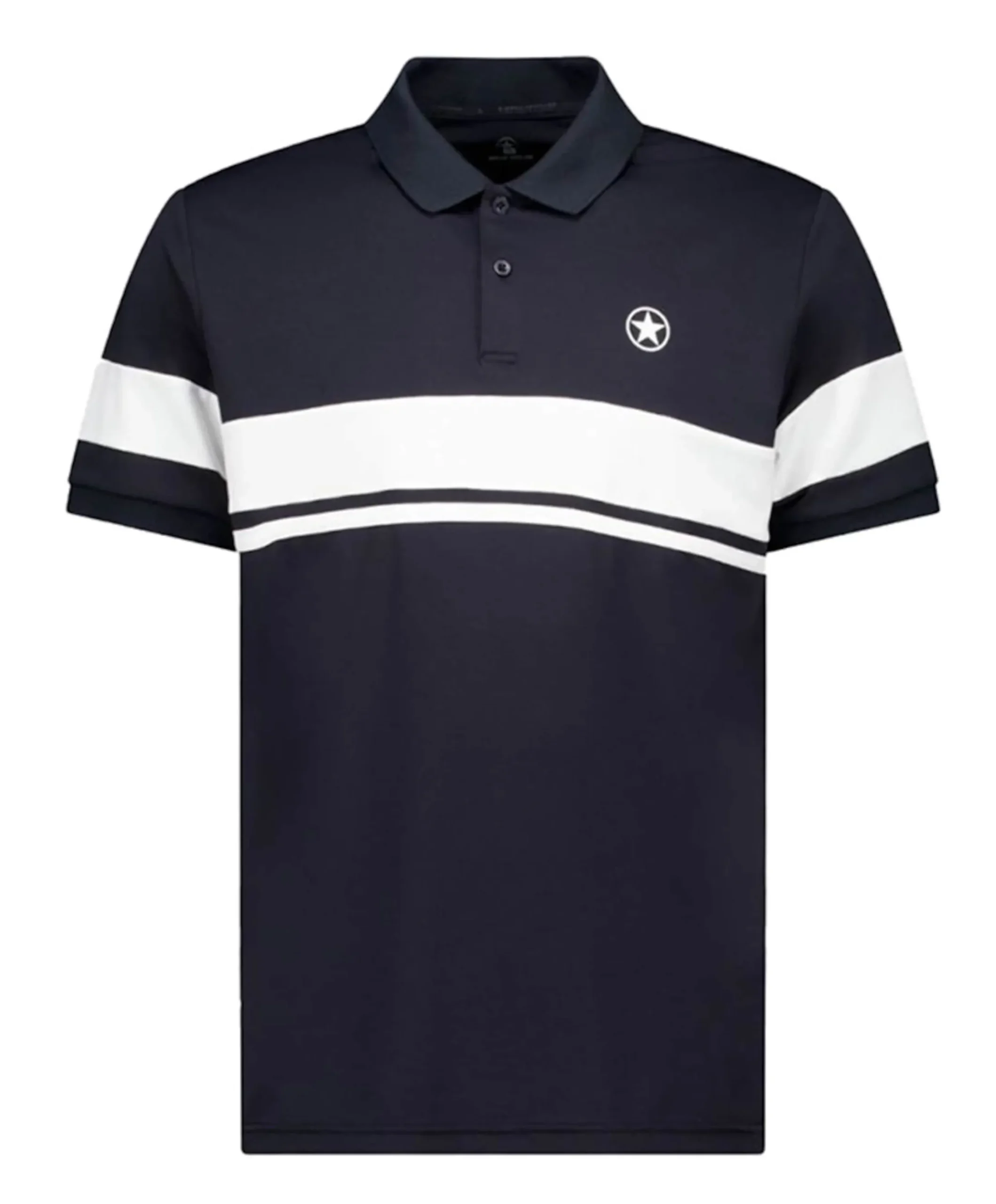 Heren polo blauw
