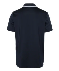 Heren polo blauw