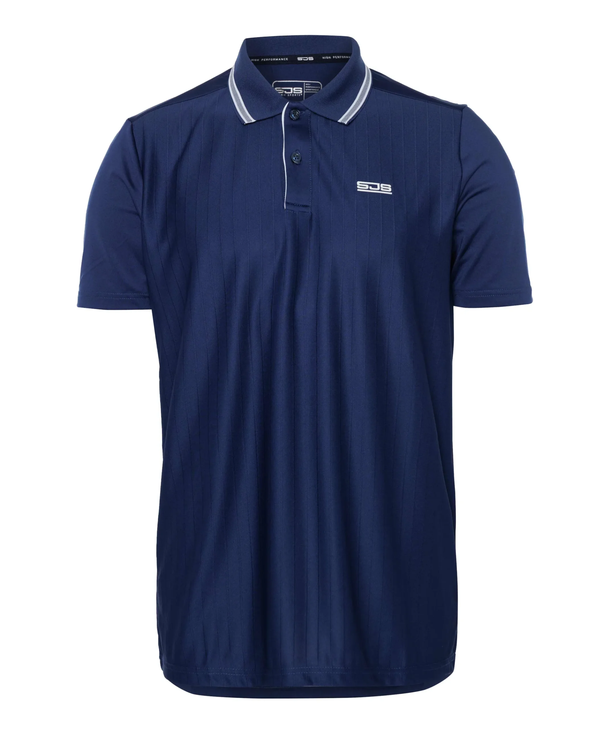 Heren polo blauw