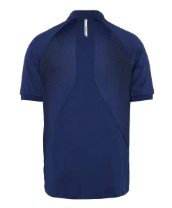 Heren polo blauw