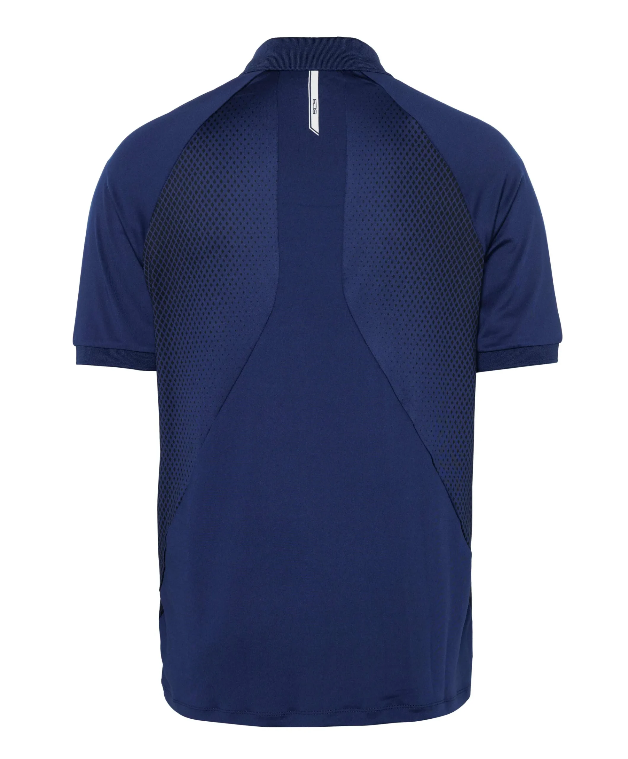 Heren polo blauw