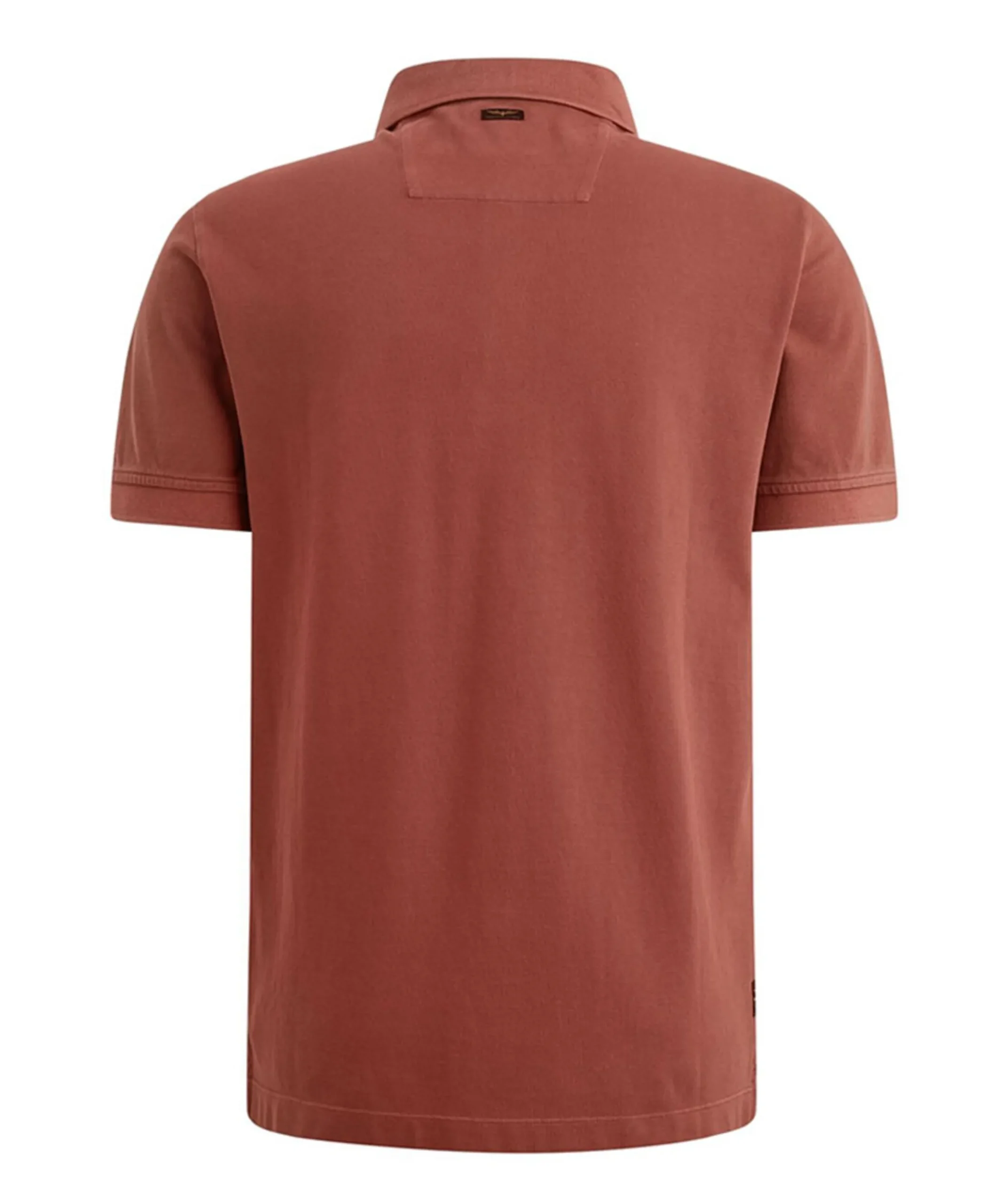 Heren polo bordeaux