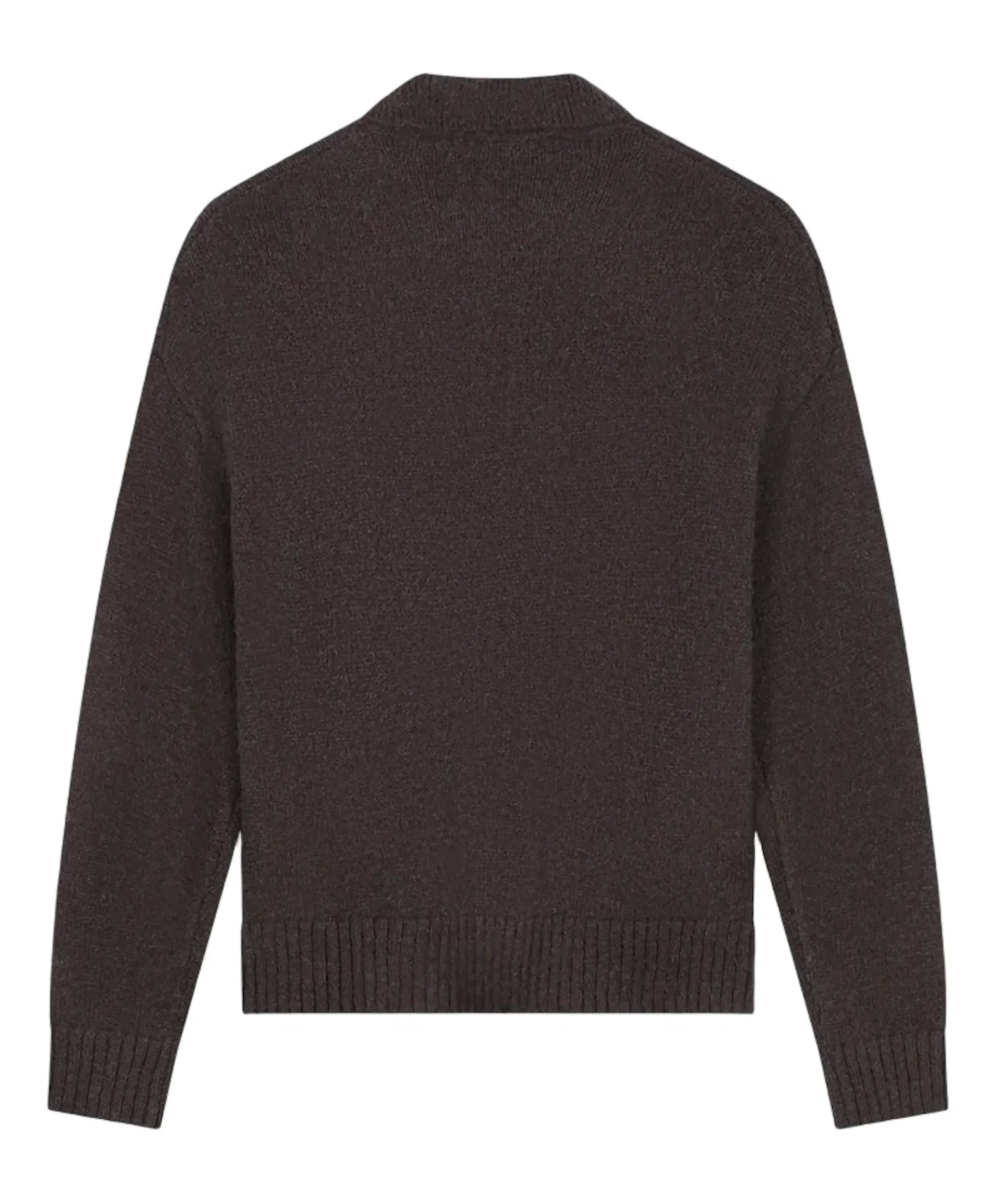 Heren polo bruin
