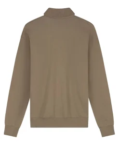Heren polo bruin