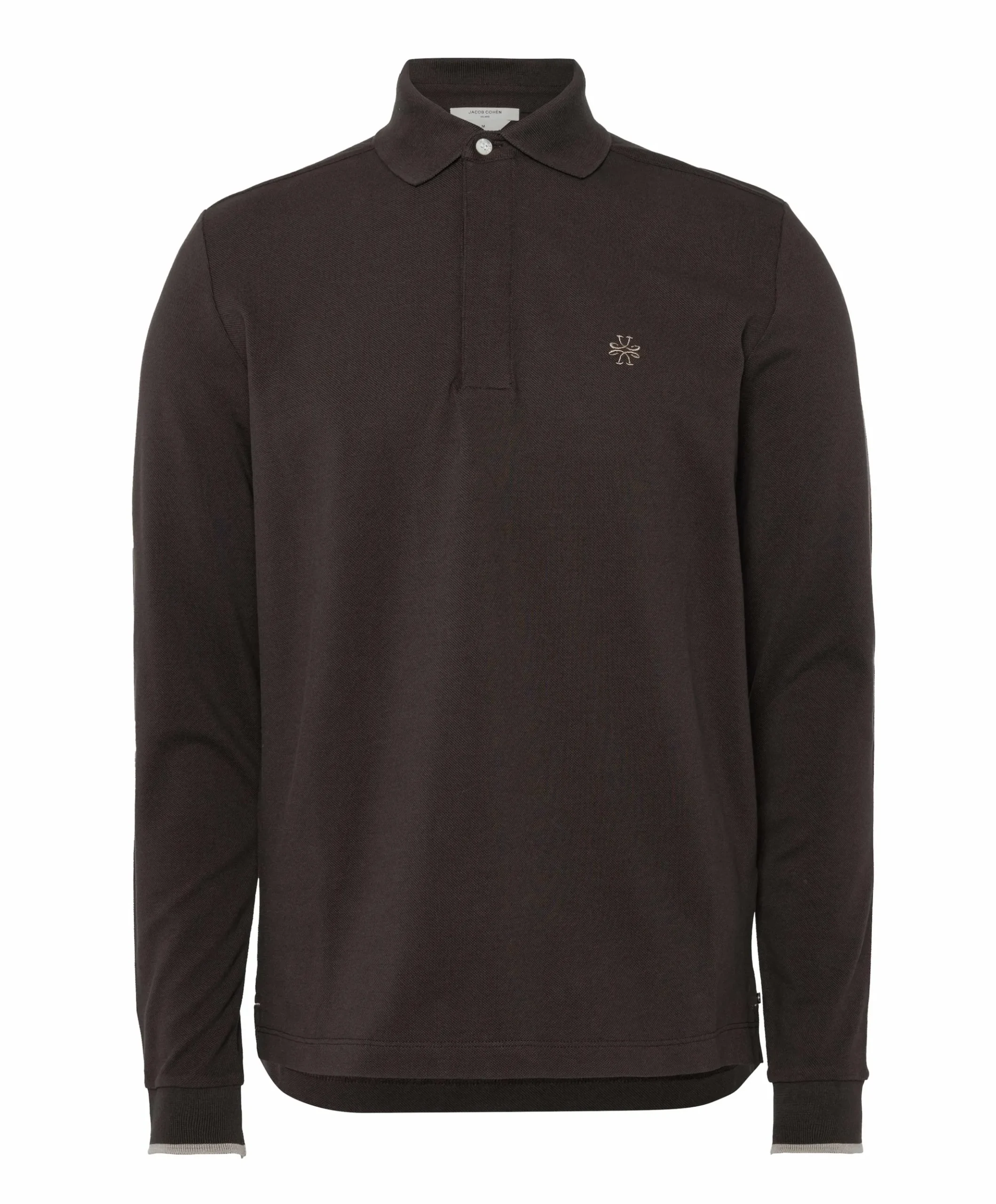 Heren polo bruin