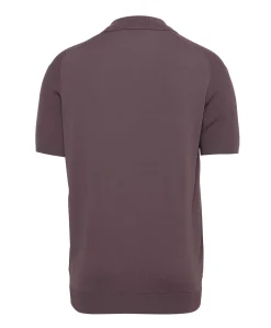 Heren polo bruin