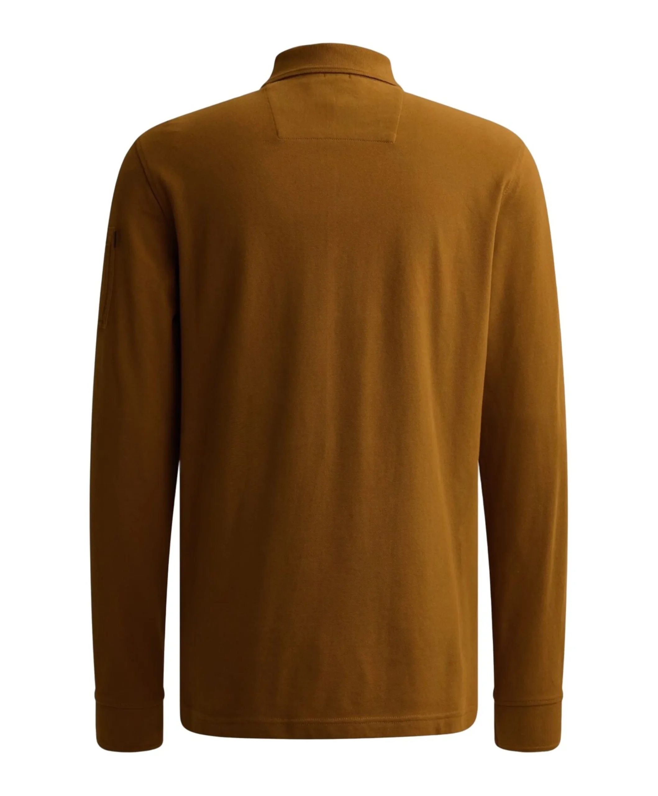 Heren polo bruin