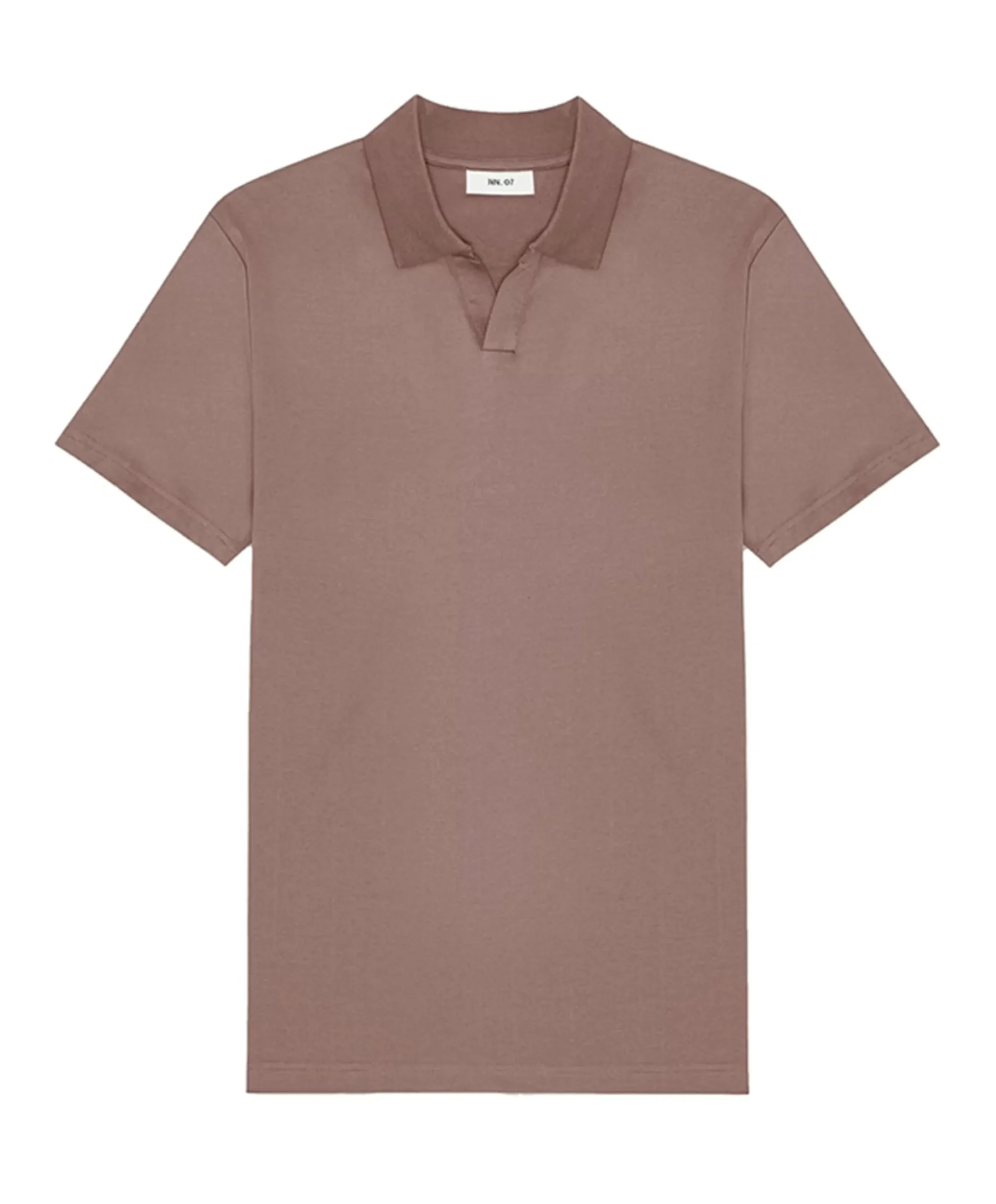 Heren polo bruin