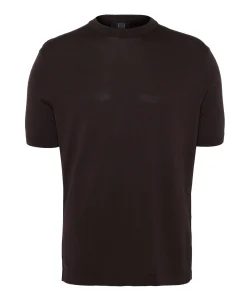 Heren polo bruin