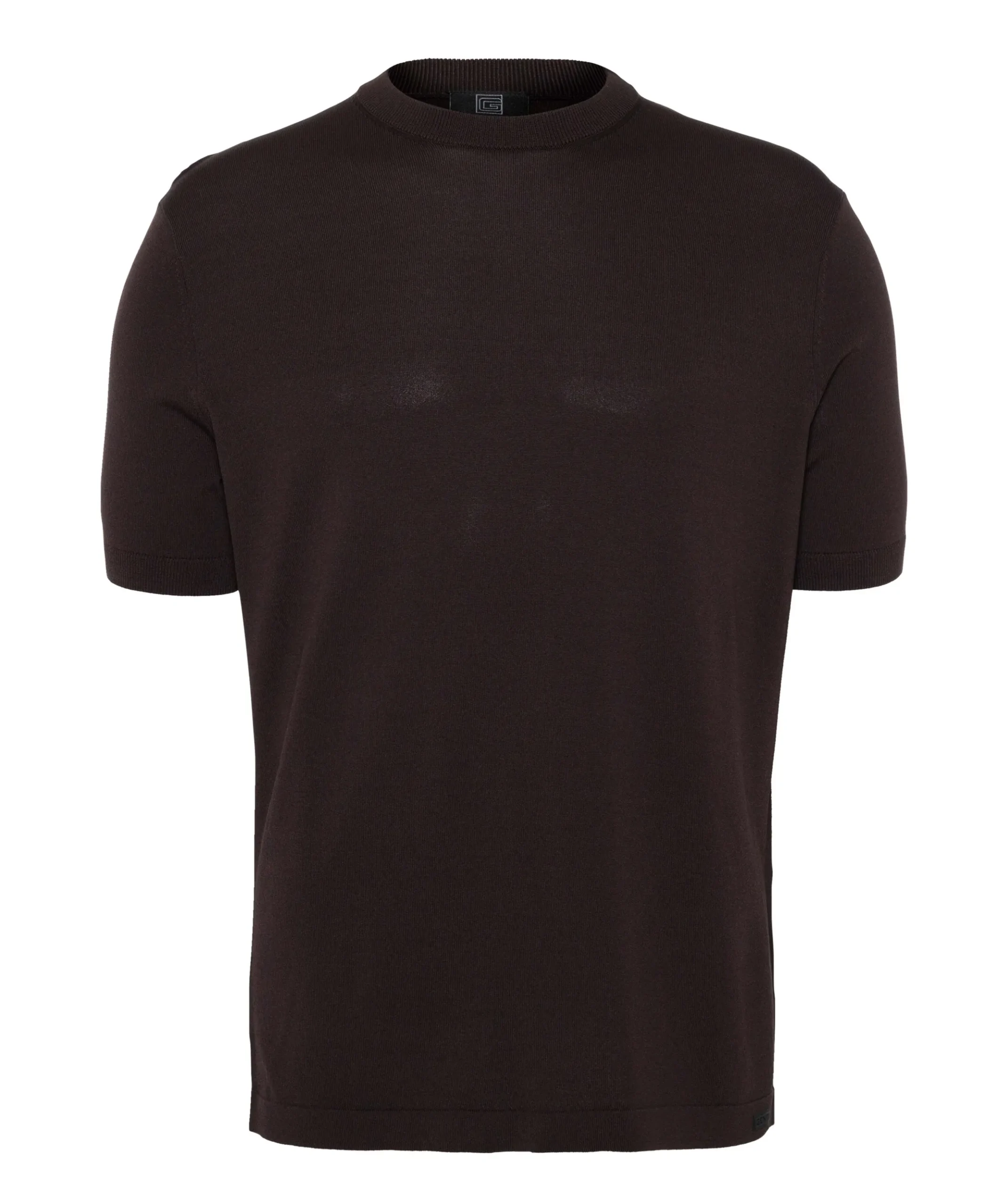 Heren polo bruin