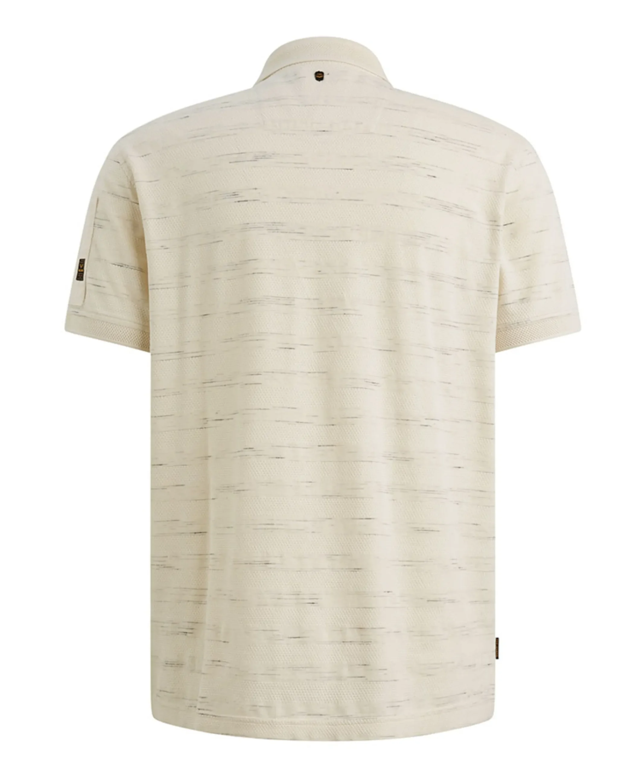 Heren polo ecru