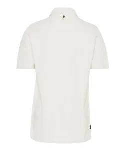 Heren polo ecru