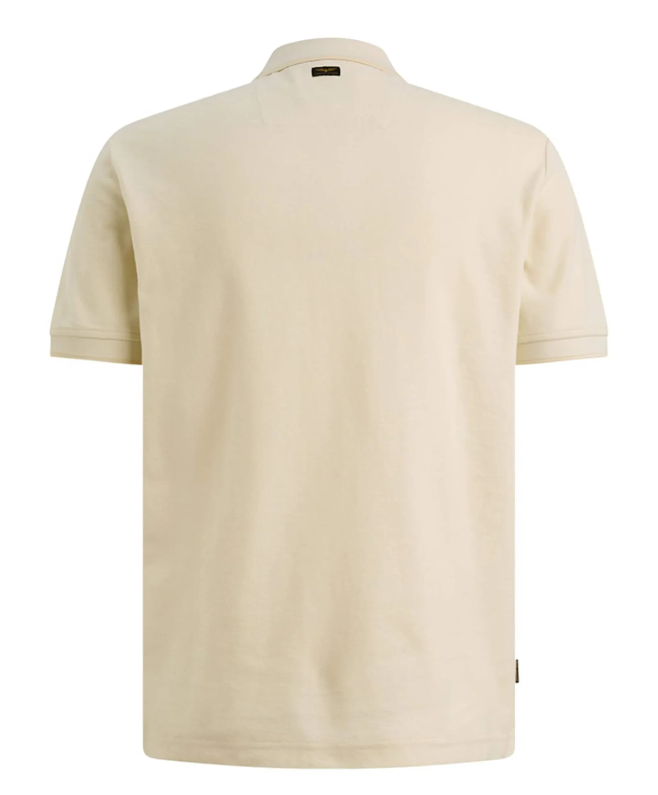 Heren polo ecru
