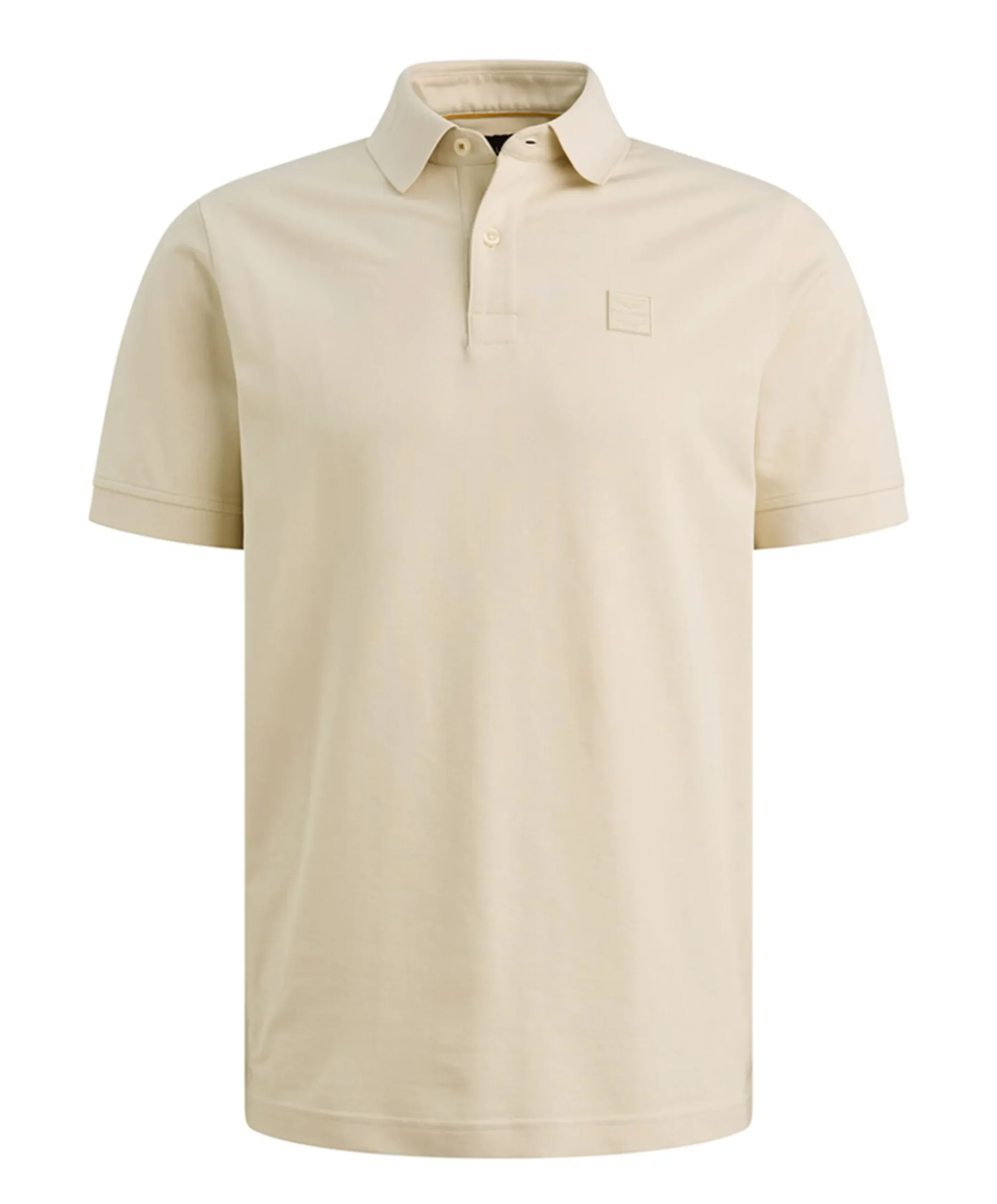 Heren polo ecru