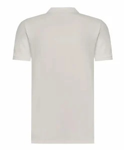 Heren polo ecru