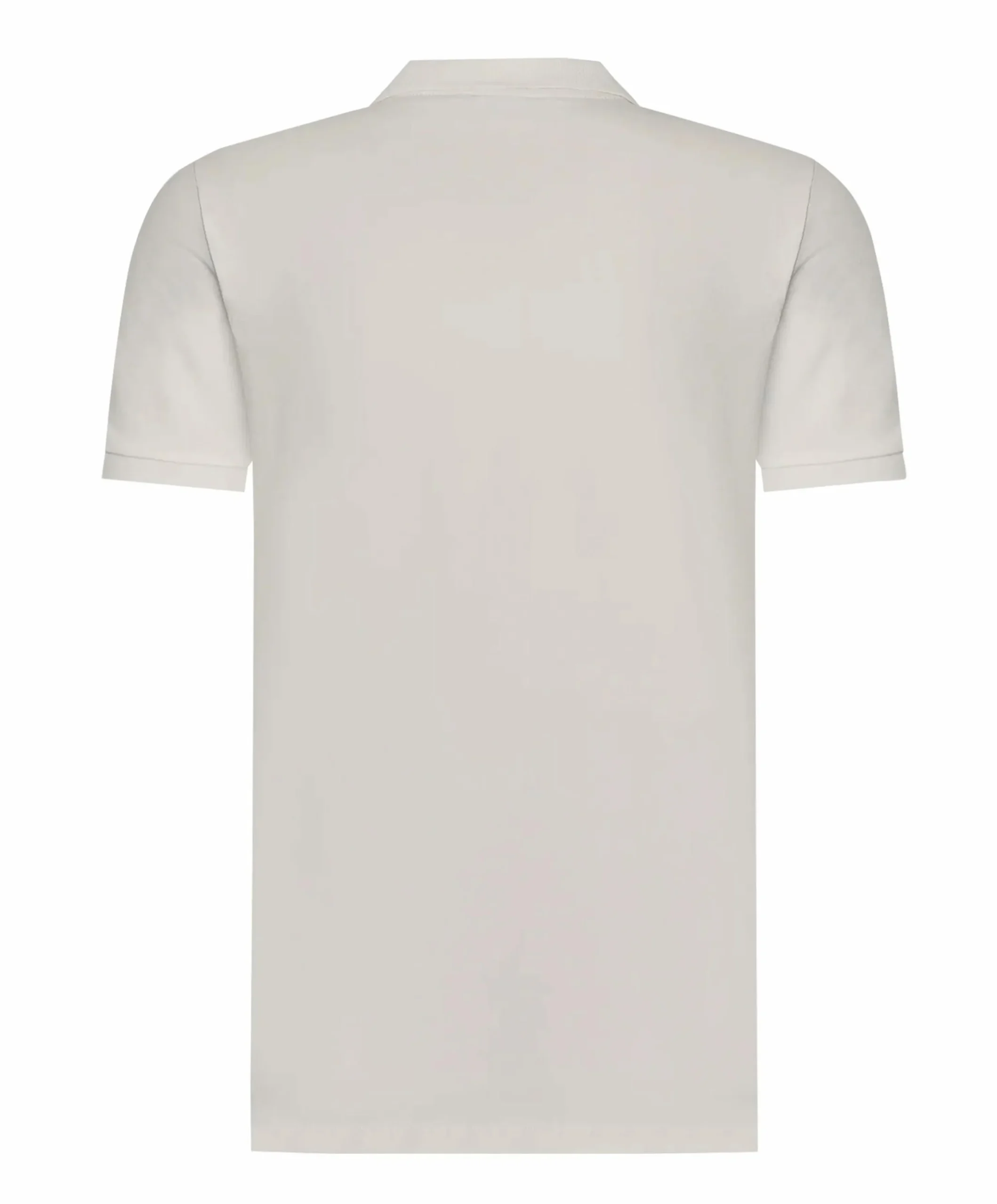 Heren polo ecru