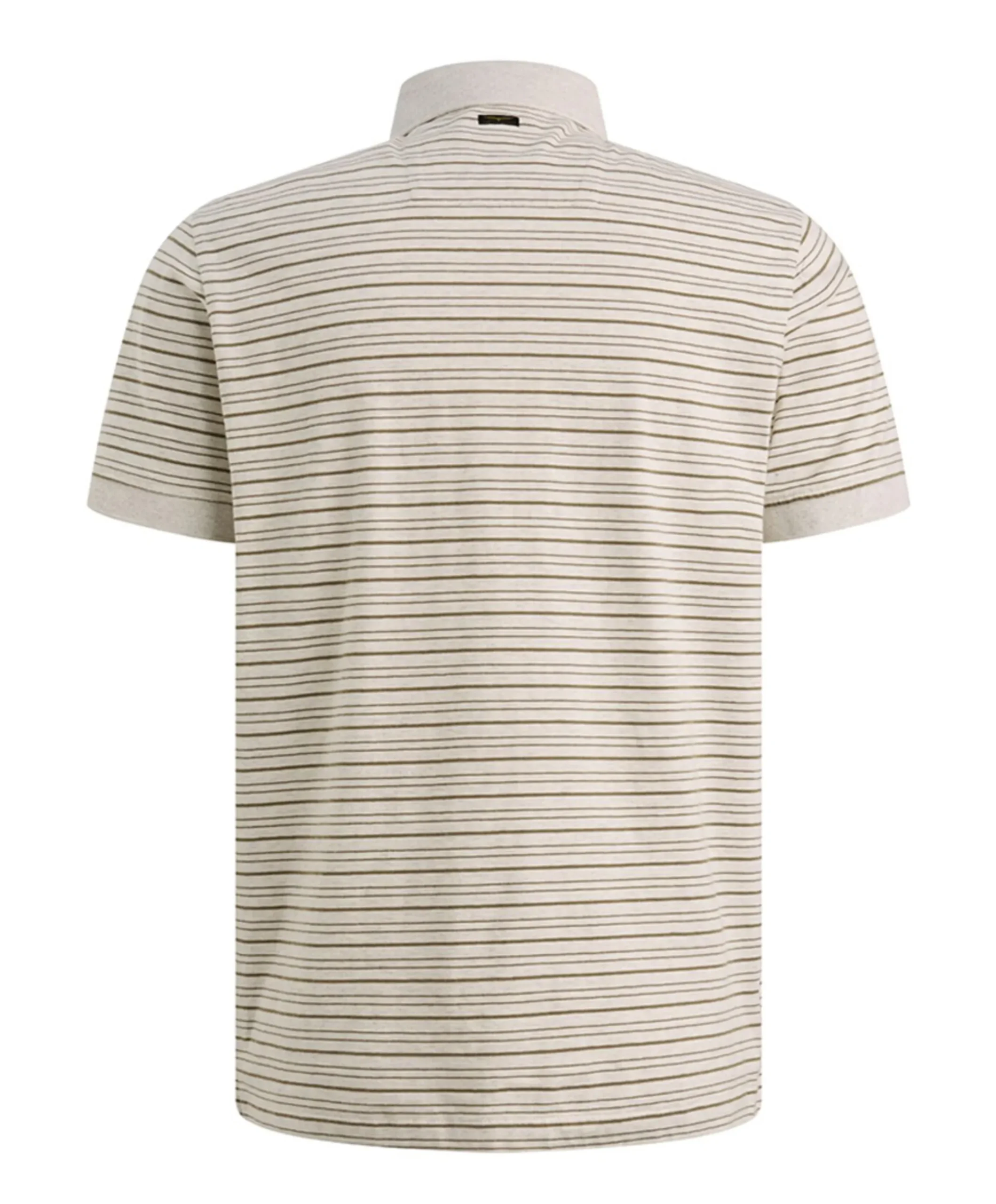 Heren polo ecru