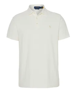 Heren polo ecru