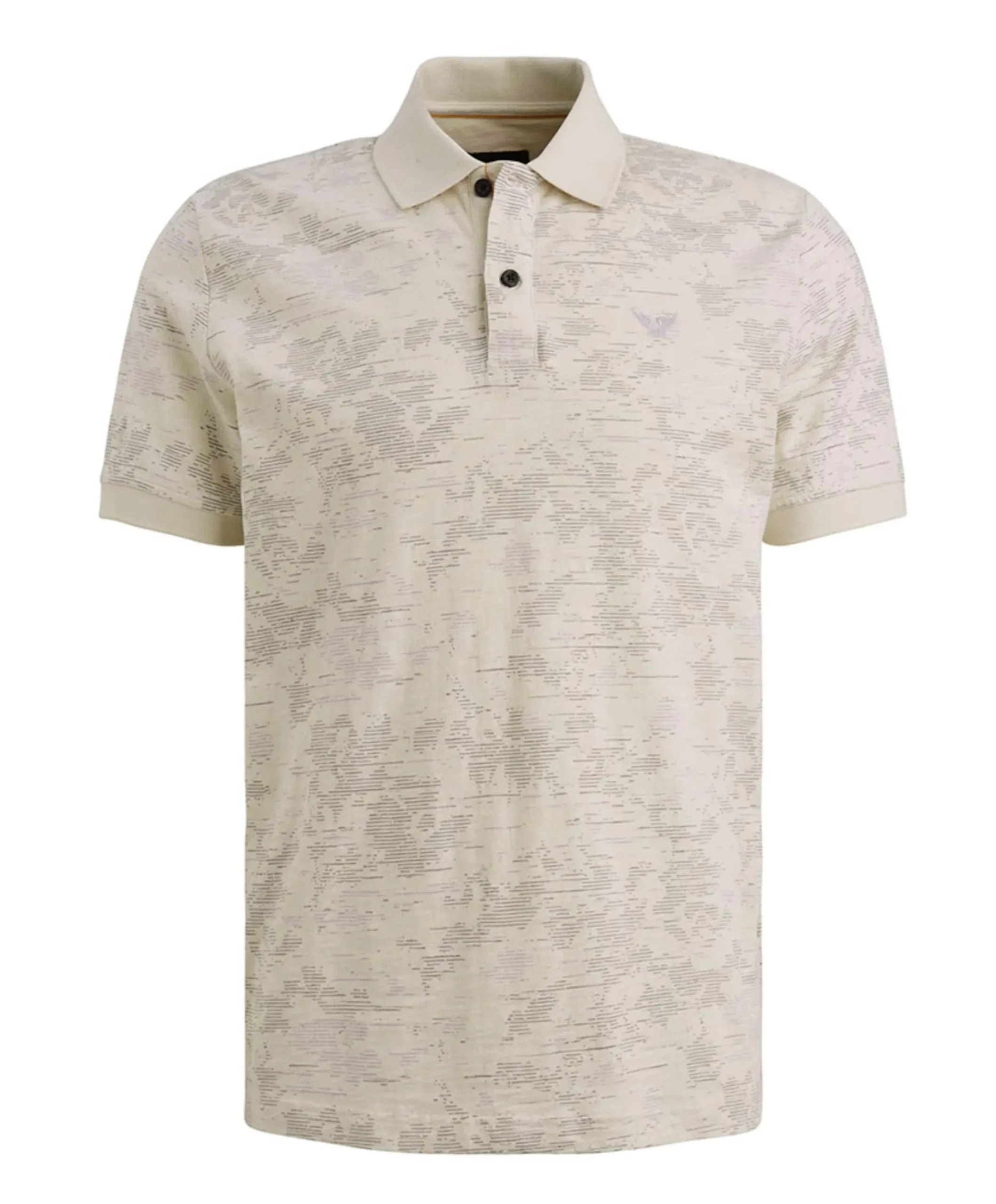 Heren polo ecru