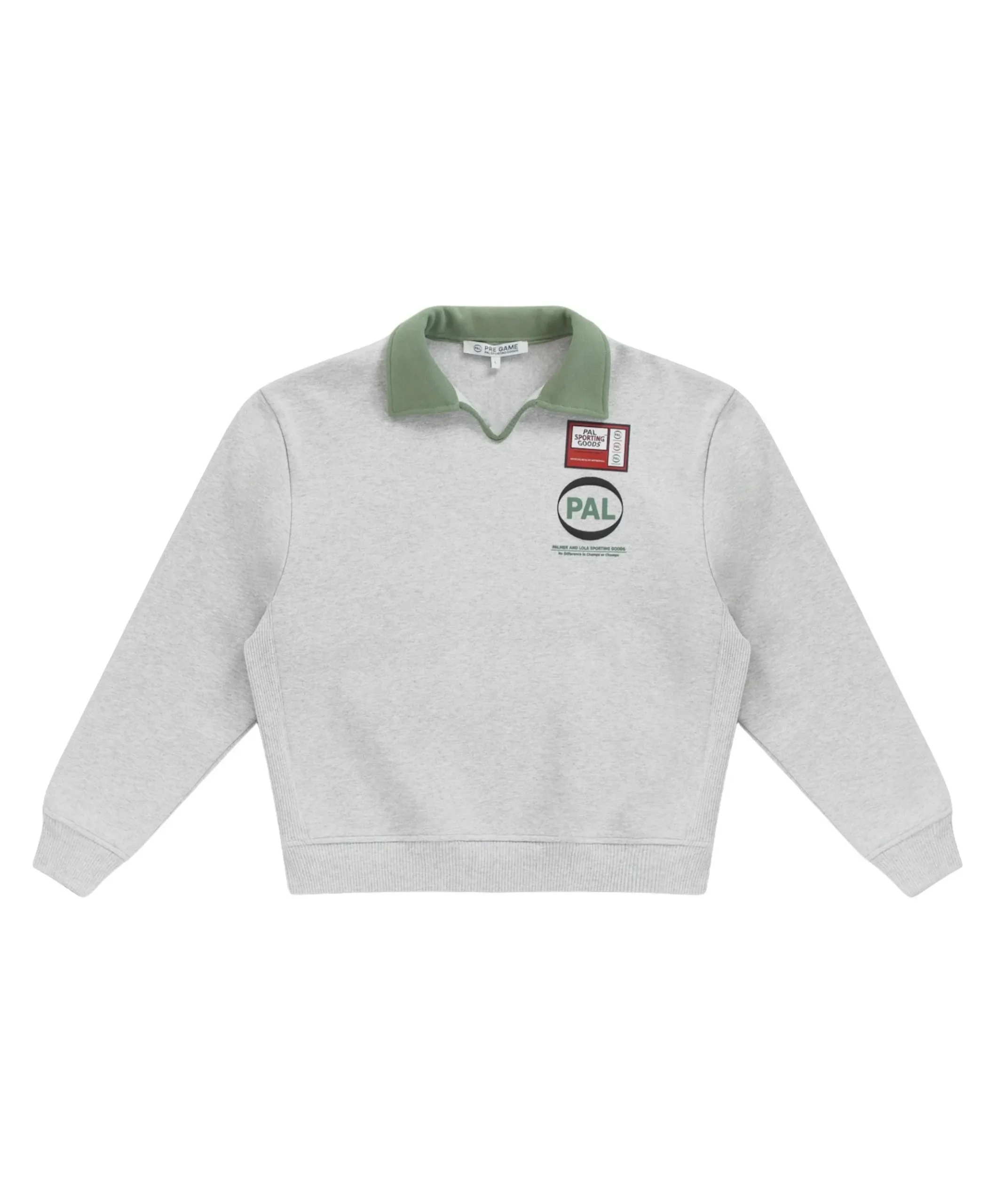 Heren polo grijs