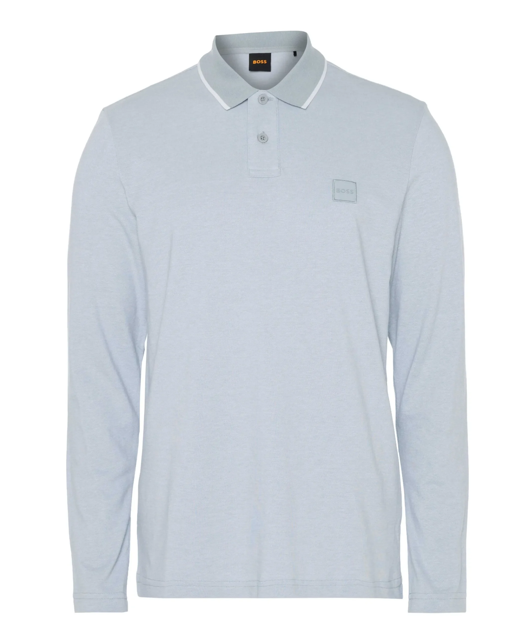 Heren polo grijs