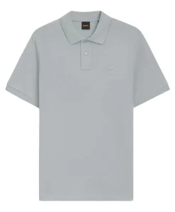 Heren polo grijs