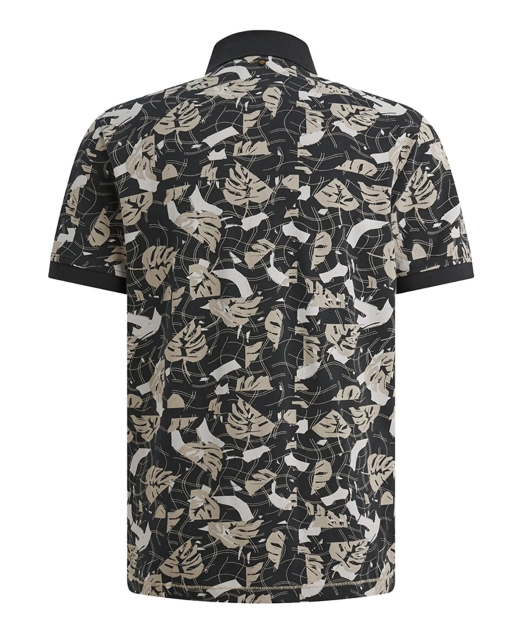 Heren polo grijs