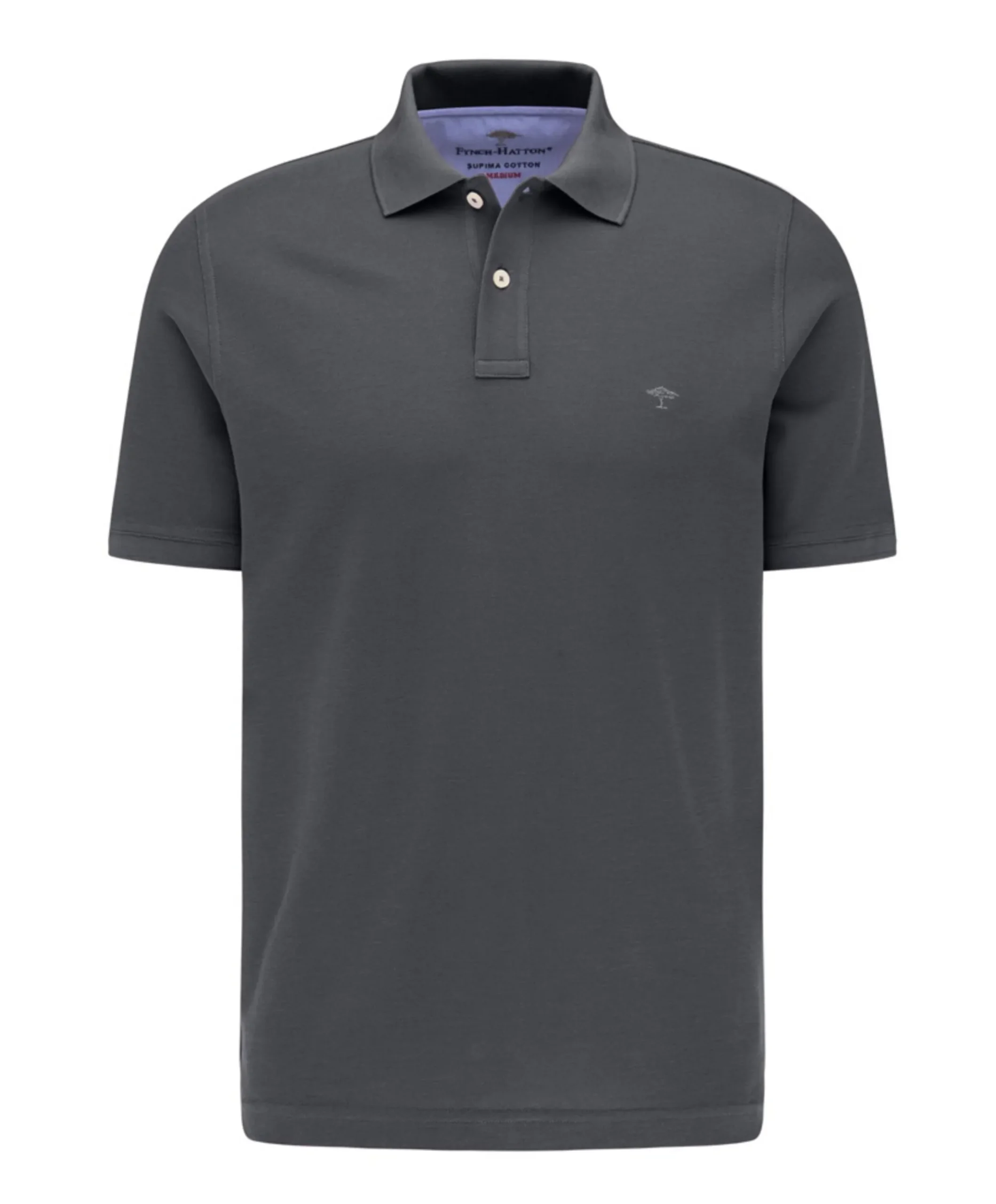 Heren polo grijs
