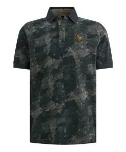 Heren polo grijs