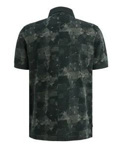 Heren polo grijs