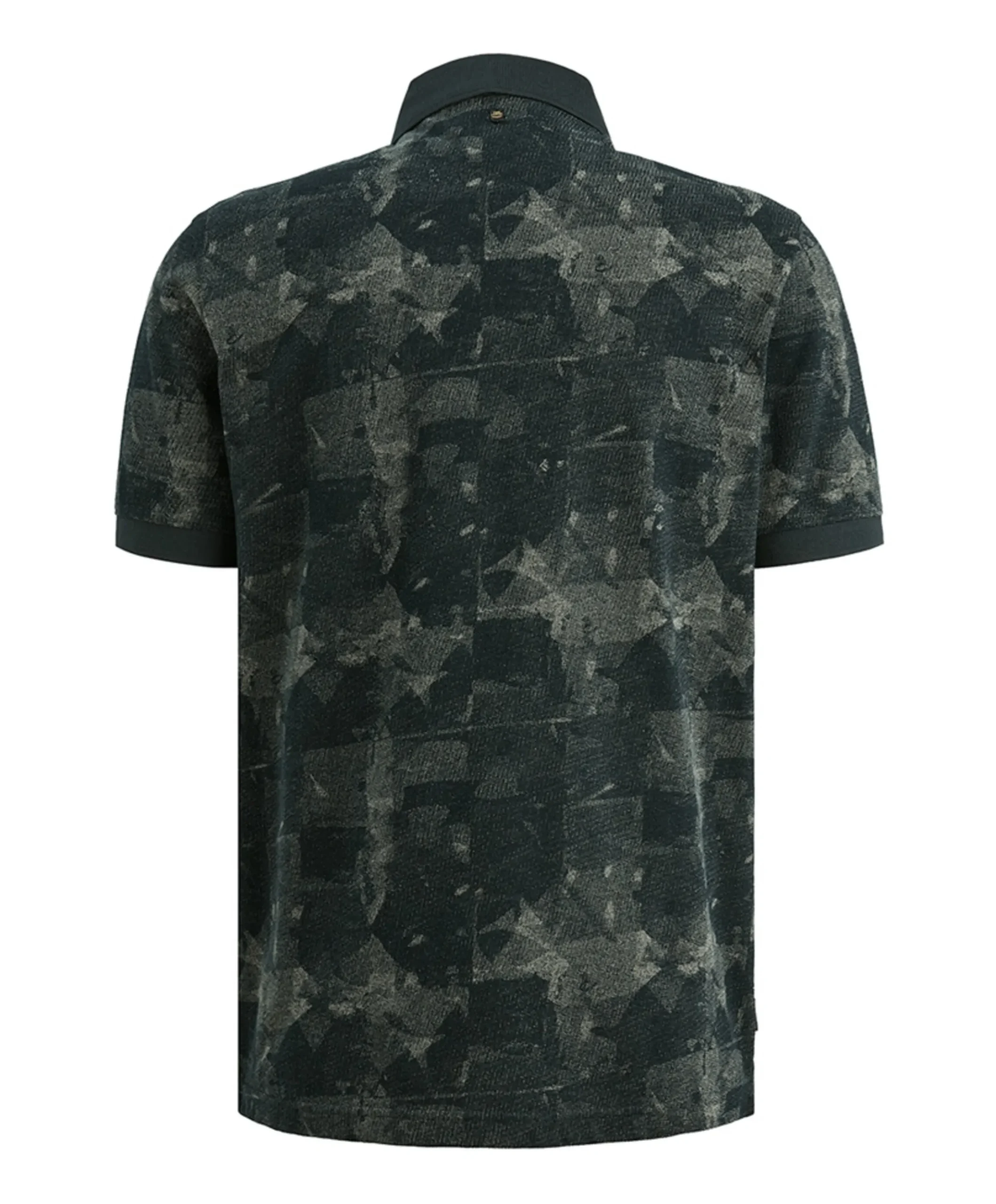 Heren polo grijs