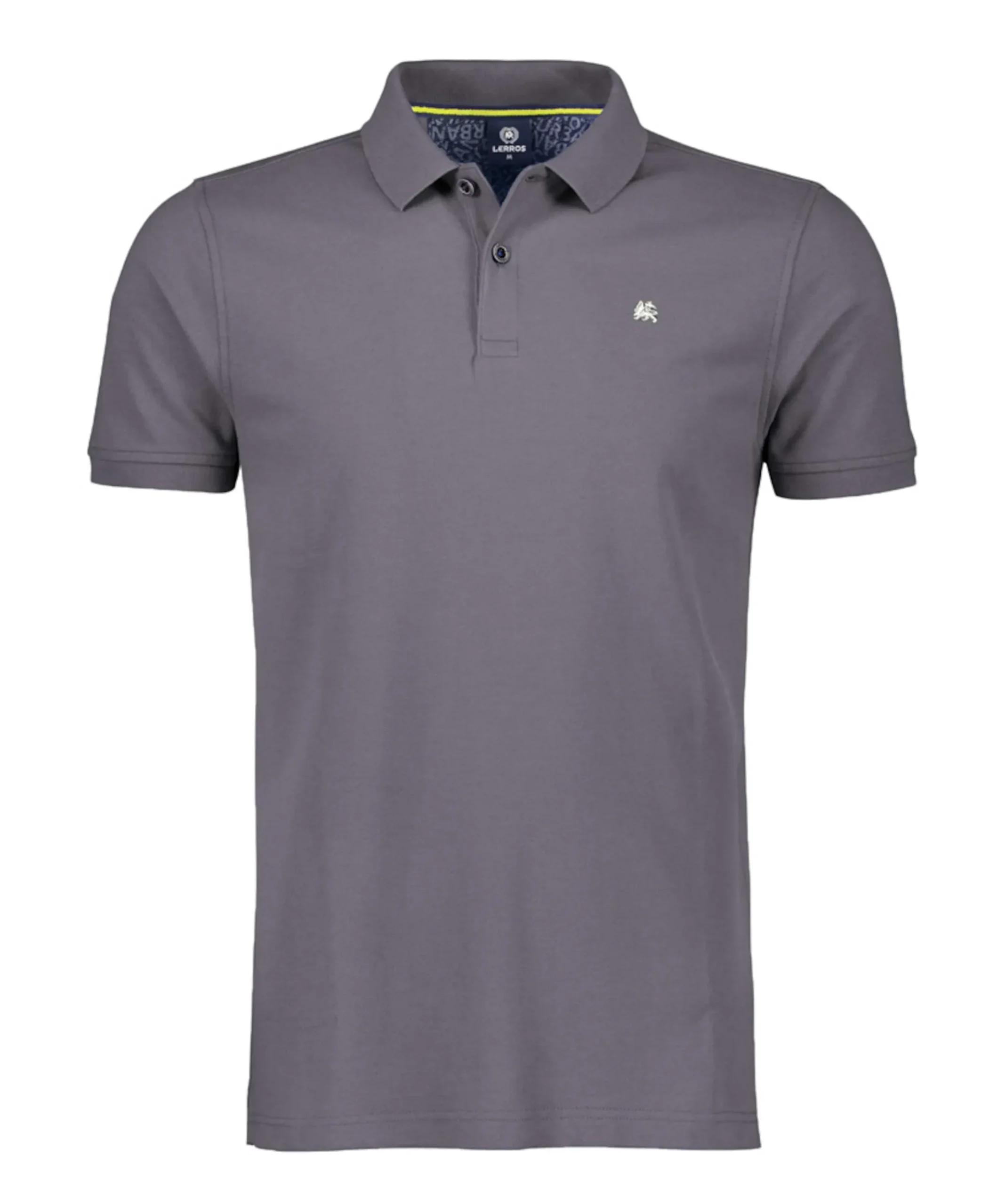 Heren polo grijs