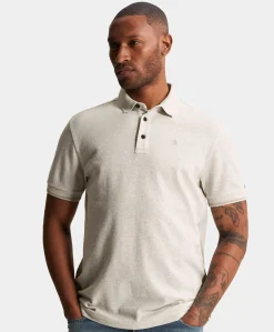 Heren polo grijs