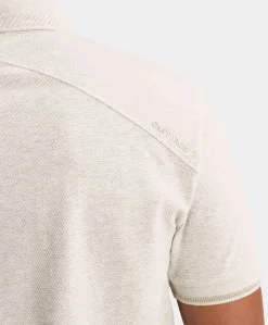 Heren polo grijs