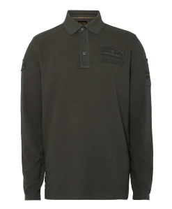 Heren polo groen