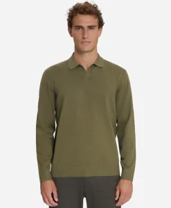 Heren polo groen
