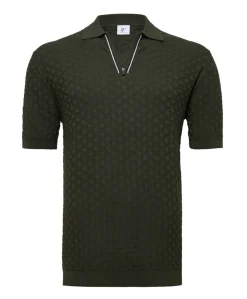 Heren polo groen