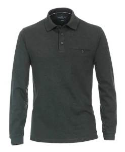 Heren polo groen