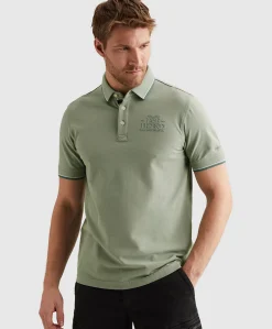 Heren polo groen