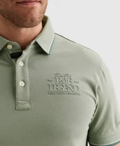 Heren polo groen