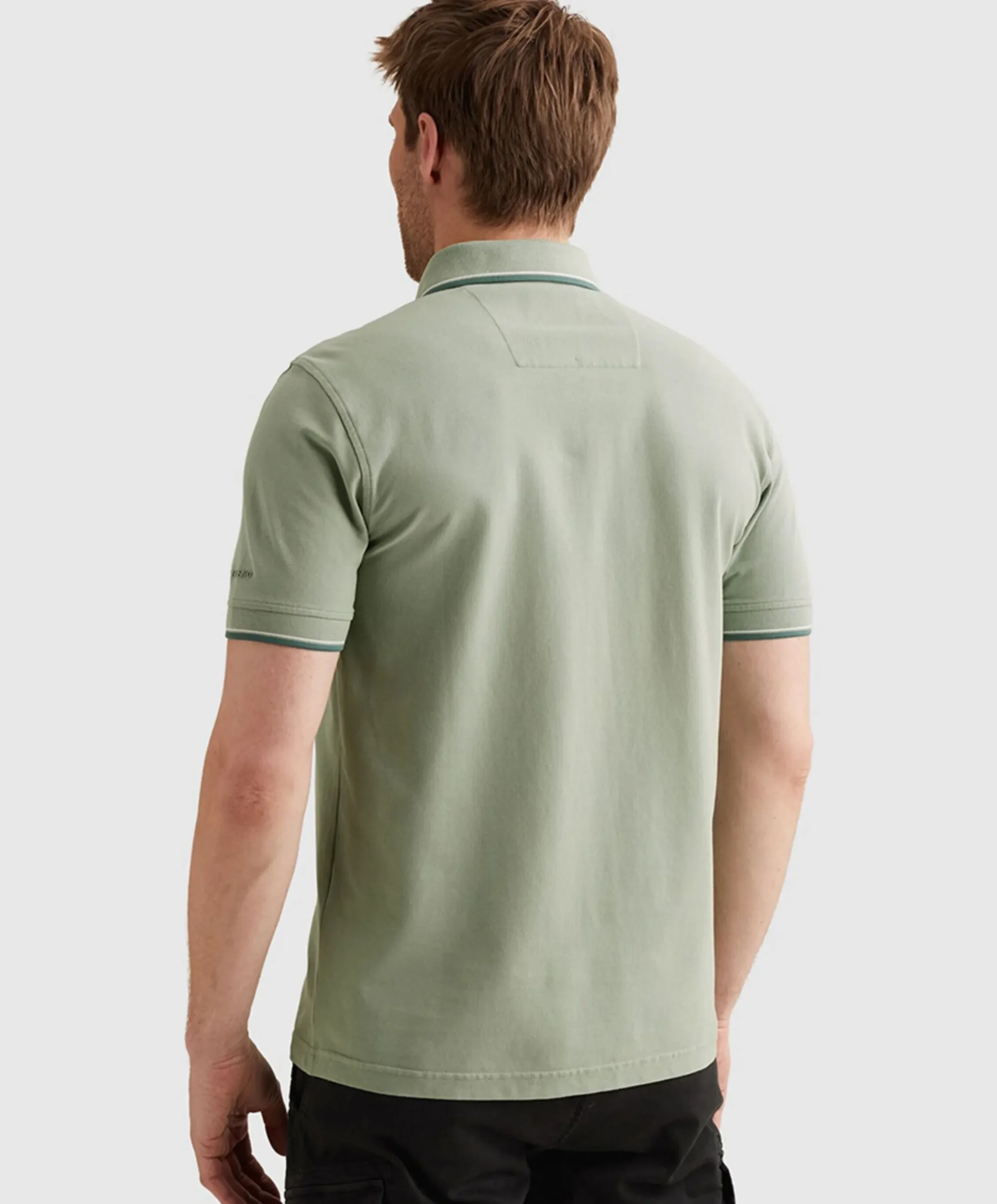 Heren polo groen