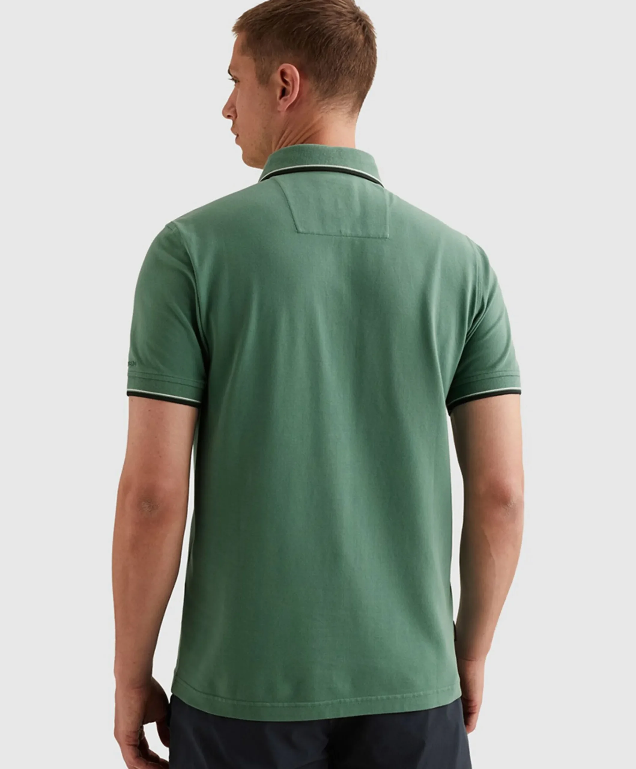 Heren polo groen