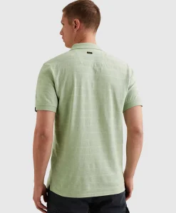 Heren polo groen