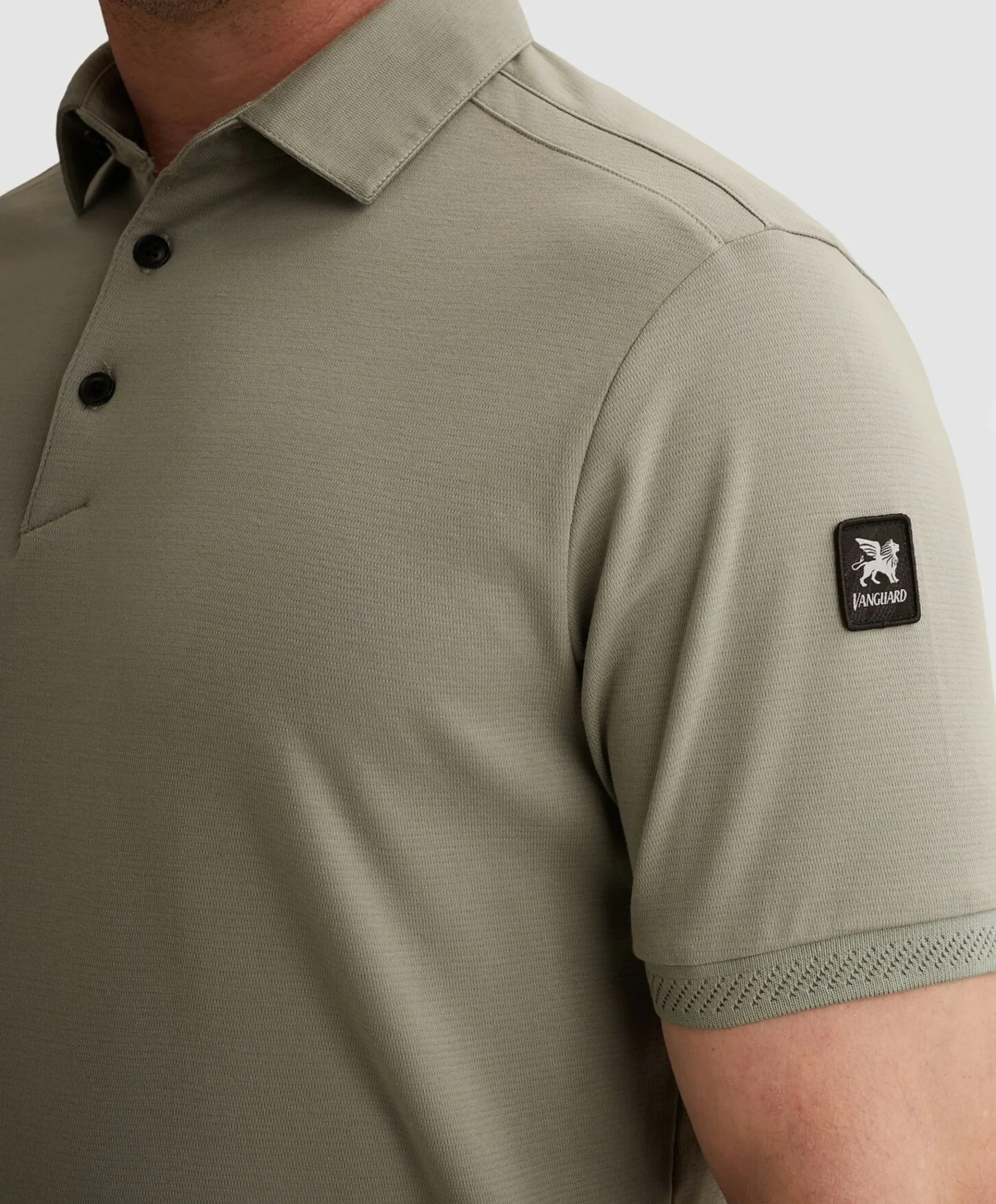 Heren polo groen