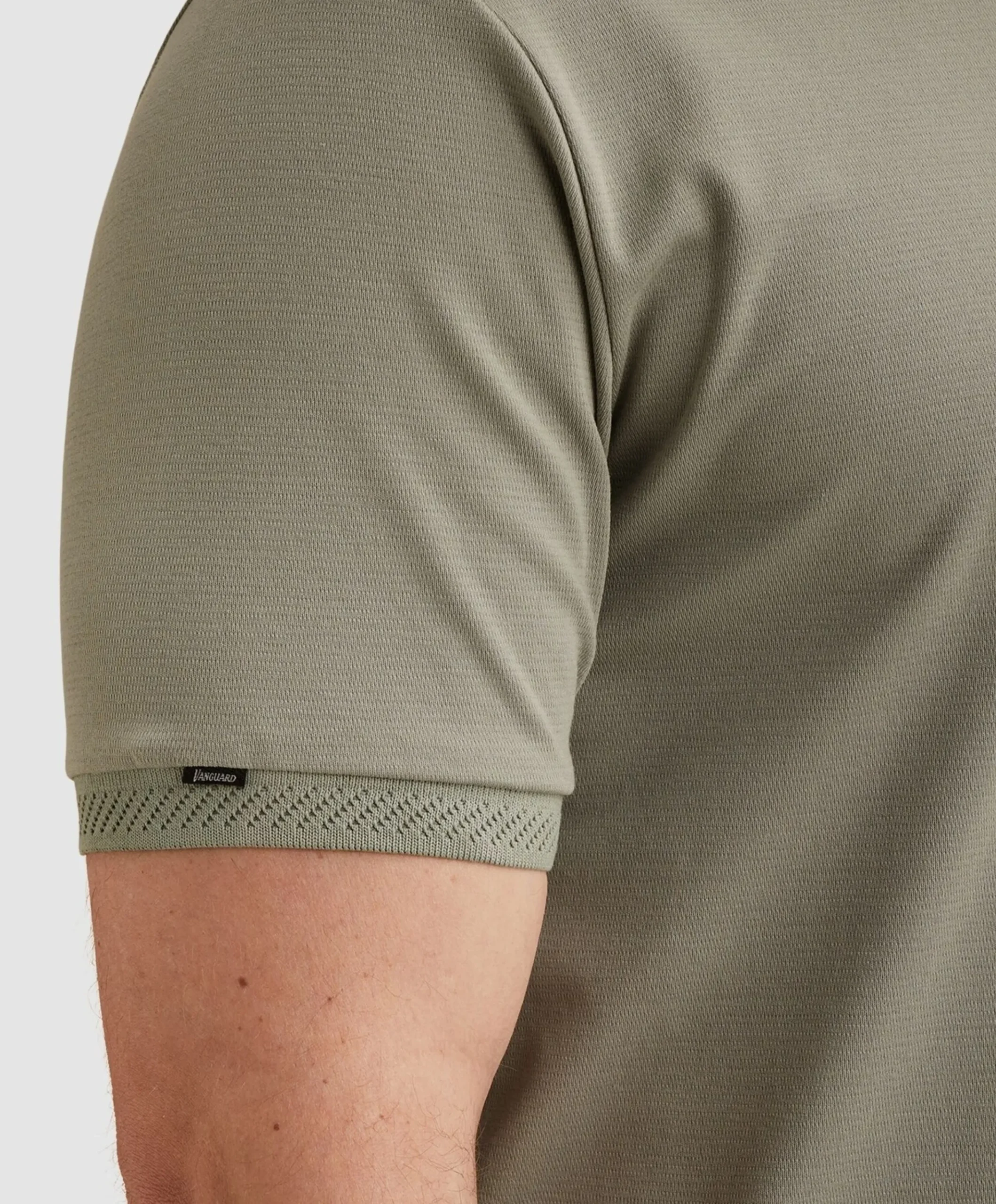 Heren polo groen