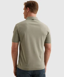 Heren polo groen
