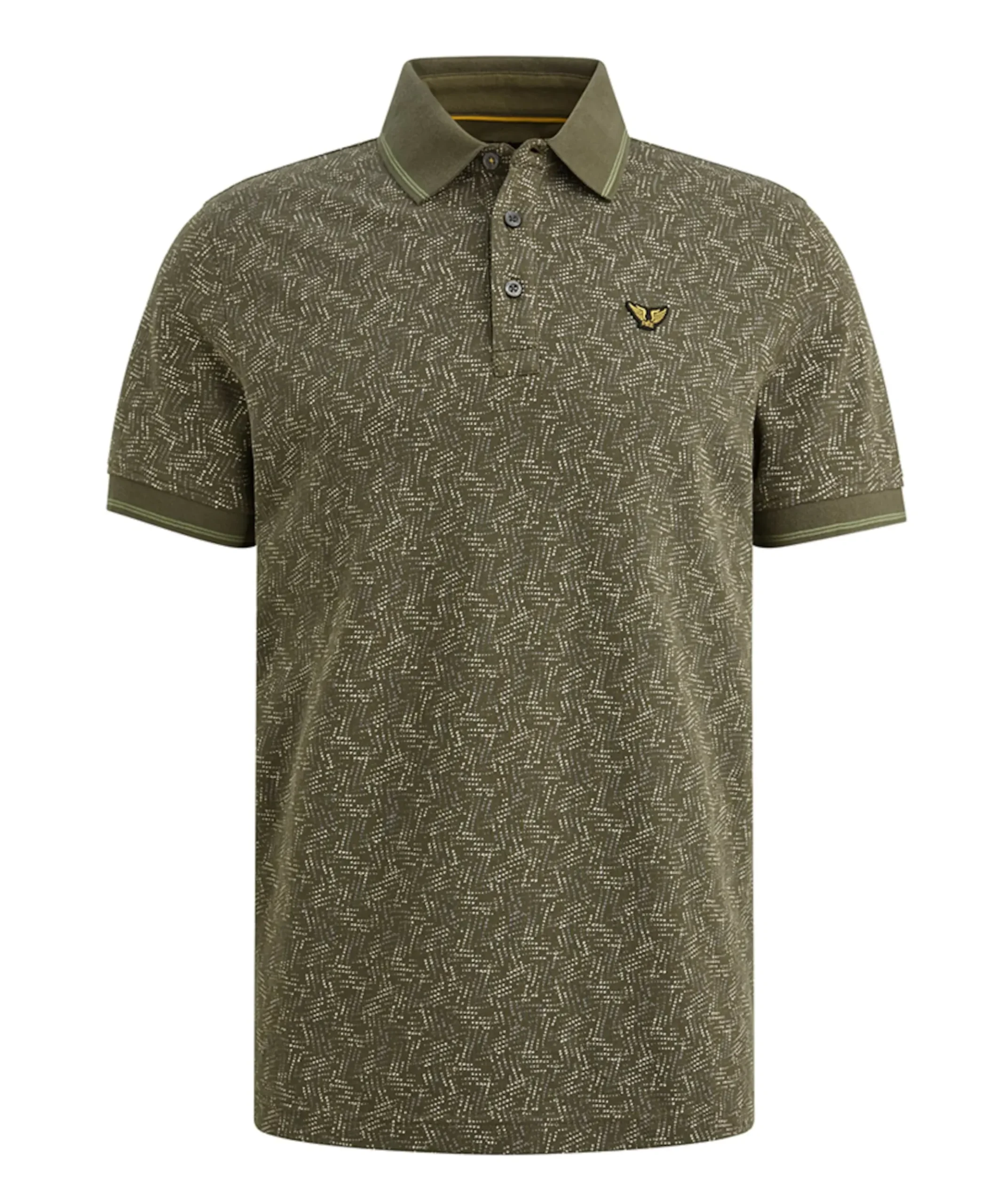 Heren polo groen