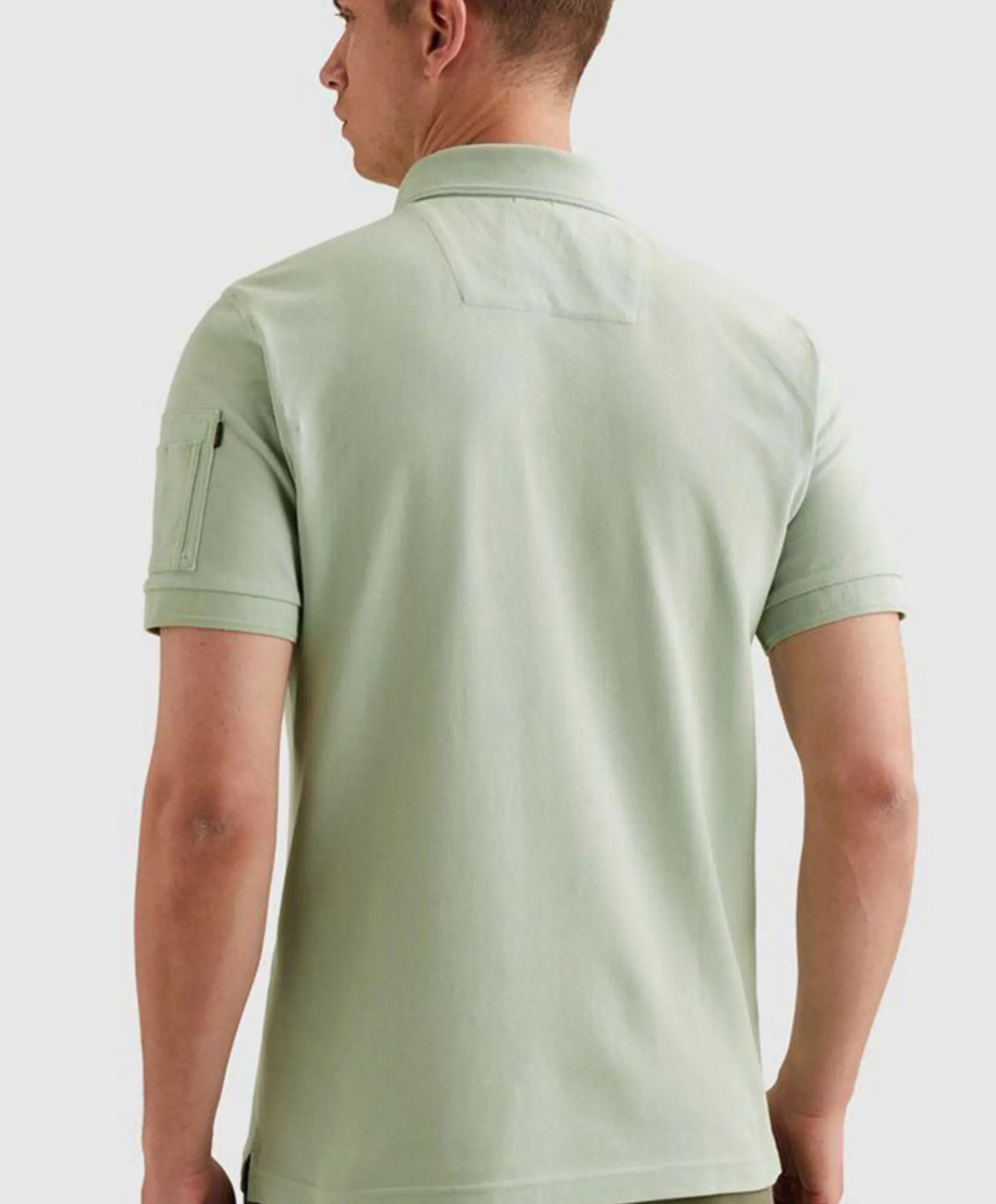 Heren polo groen