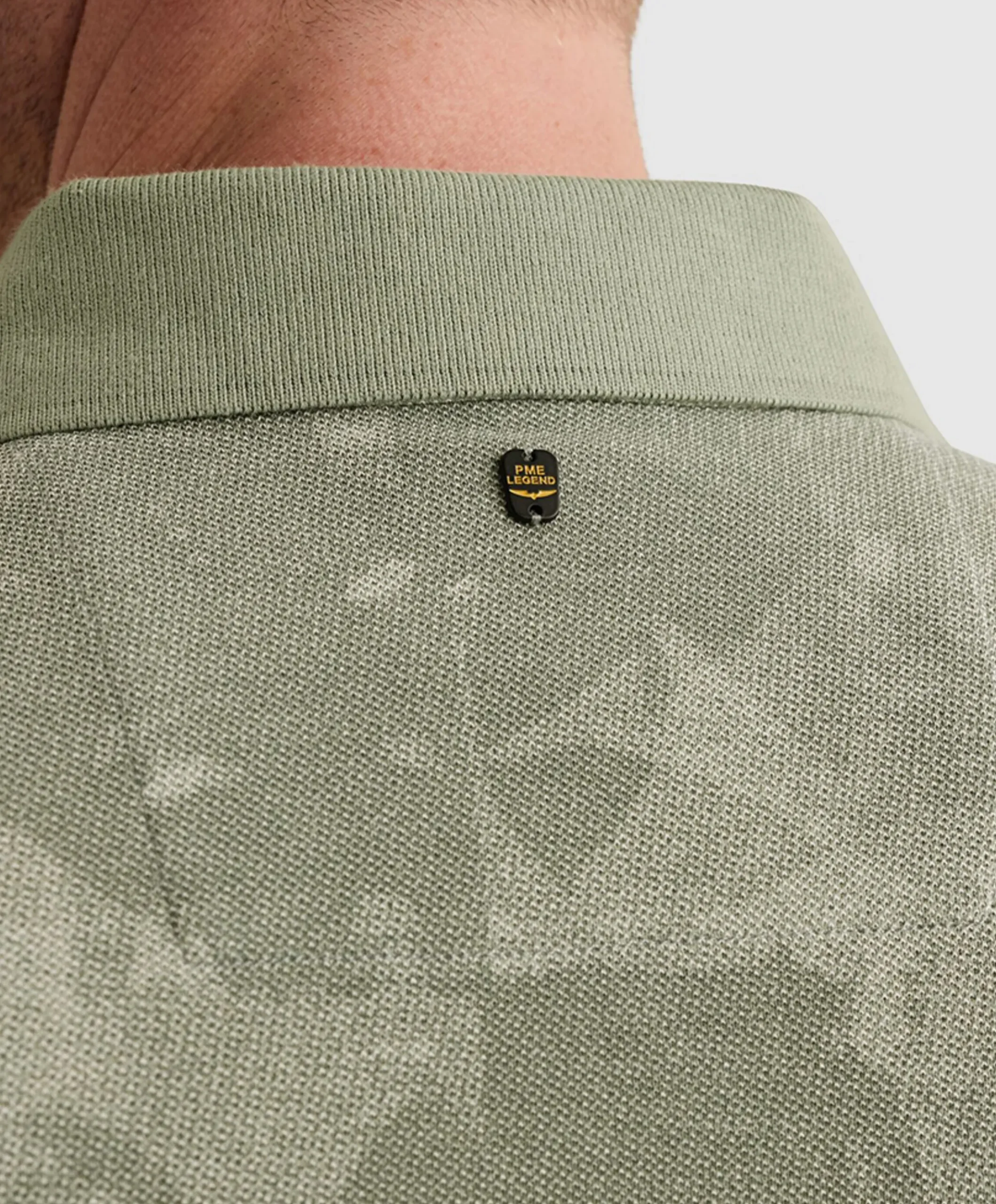 Heren polo groen